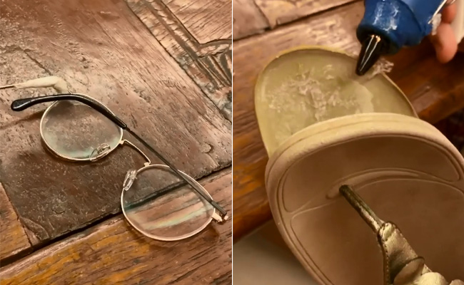 लॉकडाउन में टूटी ट्विंकल खन्ना की चप्पल और चश्मा, Video में यूं चिपकाती आईं नजर...