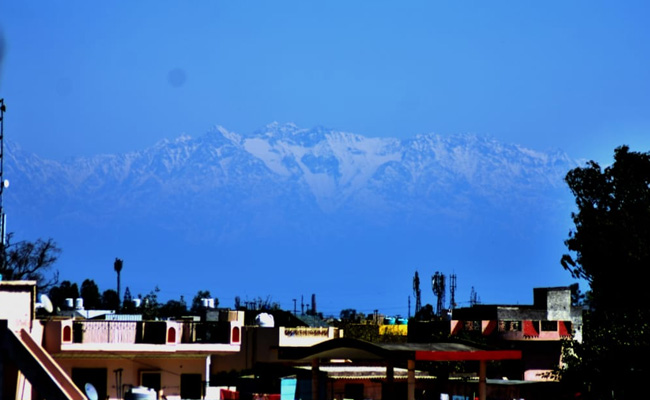 Jalandhar Sees Snow-Capped Himachal Mountains For First Time In Decades