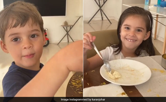 करण जौहर के बच्‍चों ने कुछ इस तरह किया दादी के कपड़ों पर कॉमेंट, कहा- ''स्पाइडर...'', देखें Funny Video