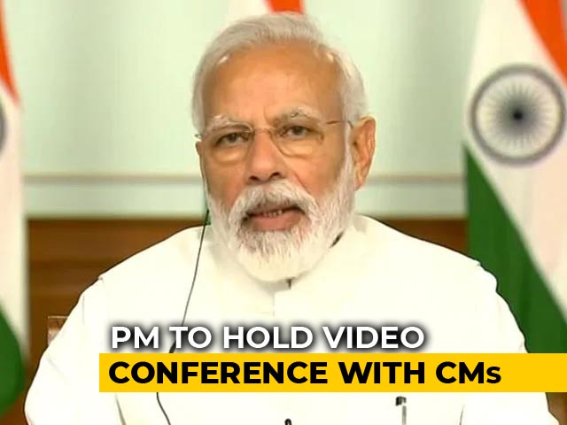 PM Modi's Video Conference With Chief Ministers On Monday On Coronavirus