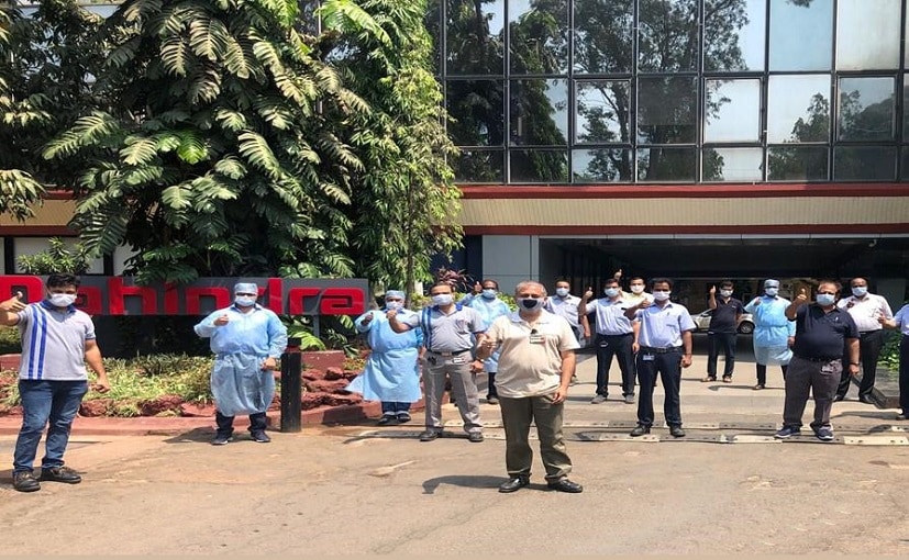 1 லட்சம் முகம் கவசங்கள் மற்றும் முகமூடிகளை தயாரித்தது மஹிந்திரா! 1 லட்சம் முகம் கவசங்கள் மற்றும் முகமூடிகளை தயாரித்தது மஹிந்திரா!