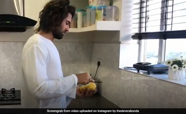 <i>Arjun Reddy</I> Star Vijay Deverakonda Takes "The Real Man Challenge"