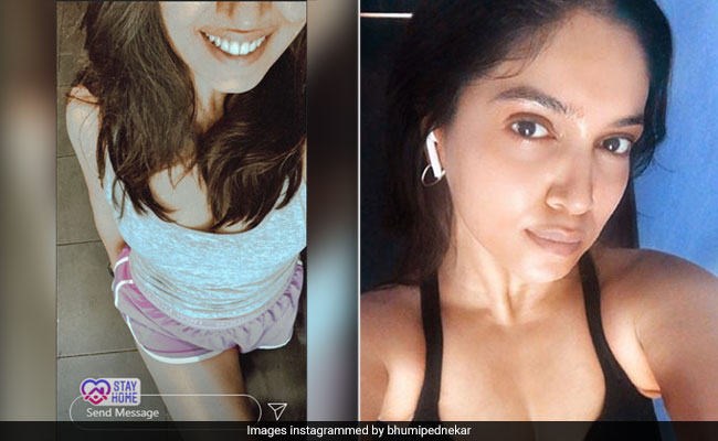 Bhumi Pednekar Has The Best Motivation For Her Quarantine Workouts