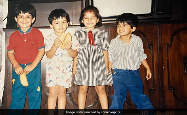 Sonam Kapoor's Childhood Pictures Prove That She Was A Stylish Kid