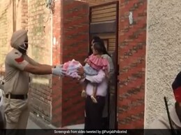 On First Birthday, Baby Gets Surprise Cake From Punjab Cops Amid Lockdown On First Birthday, Baby Gets Surprise Cake From Punjab Cops Amid Lockdown