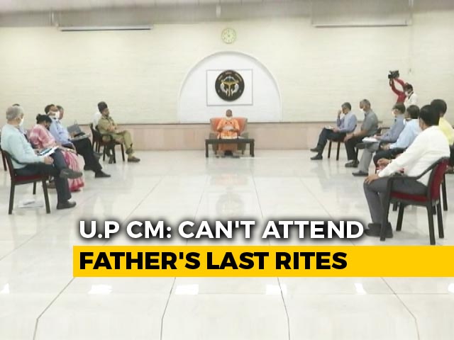 Yogi Adityanath Says Can't Be At Funeral Of Father Who Died At AIIMS Today