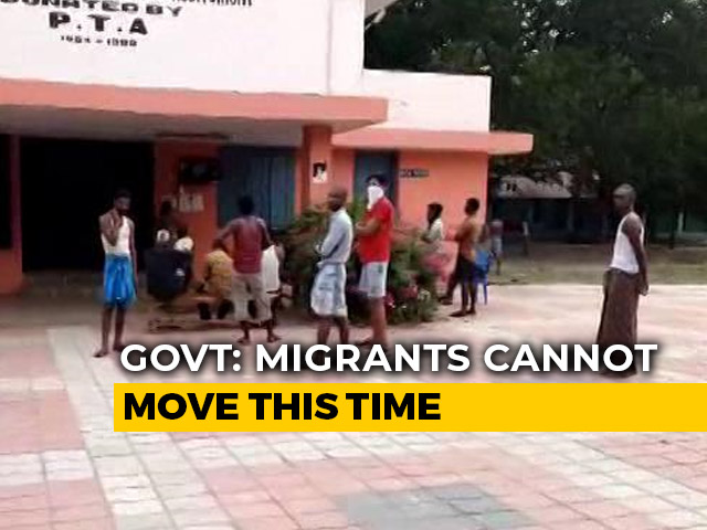 Across India, Migrants Hungry, Restless Across India, Migrants Hungry, Restless