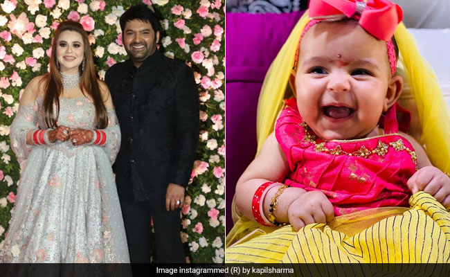 Kapil Sharma Posts Pics Of 3-Months-Old Daughter Anayra From <I>Puja</i>, Internet Has A Meltdown