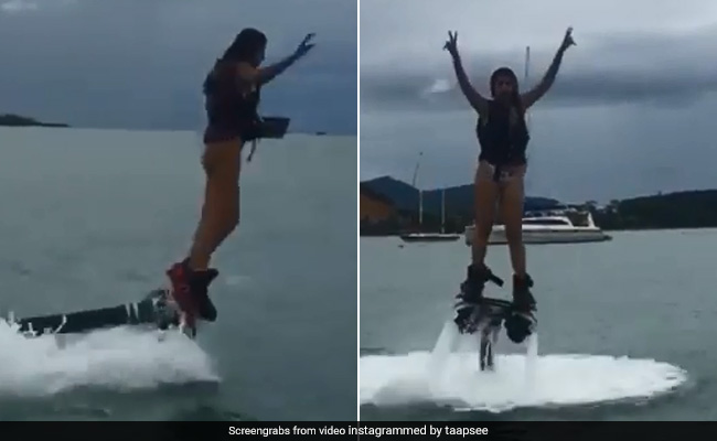 समुद्र में स्टंट कर रही थीं बॉलीवुड एक्ट्रेस, तभी फिसला पैर और यूं लड़खड़ाकर गिर पड़ीं... देखें Video