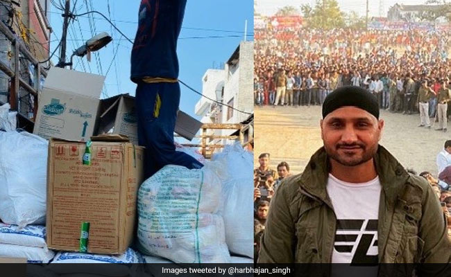Harbhajan Singh to donate ration to 5000 families amid COVID-19 crisis Harbhajan Singh to donate ration to 5000 families amid COVID-19 crisis