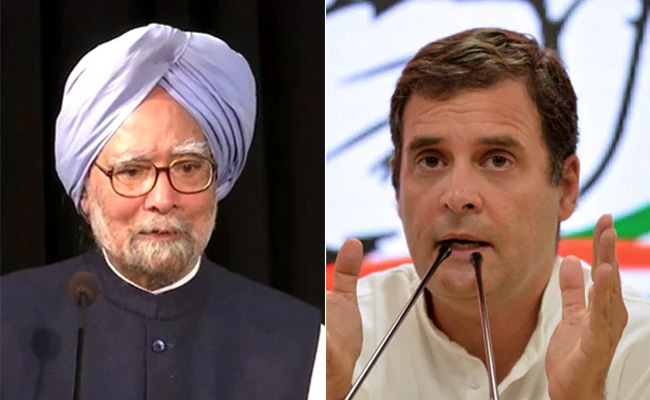 Manmohan Singh, Rahul Gandhi Slam Government On Zoom Call. What They Said