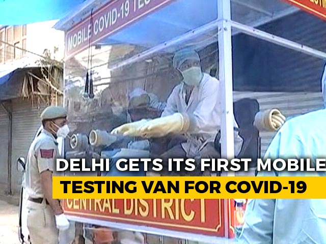 Glass Shield, Gloves: How Delhi's COVID-19 Testing Van Protects Medics