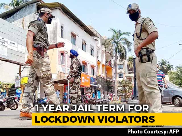 Must Jail Those Violating Coronavirus Lockdown, Centre Tells States