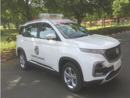 MG Motor India Donates Retrofitted Hector Ambulance To Vadodara Authorities MG Motor India Donates Retrofitted Hector Ambulance To Vadodara Authorities