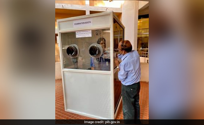 Kerala Scientists Develop Disinfected Barrier-Examination Booth To Check COVID-19 Patients