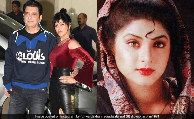 "Not Tried To Replace" Divya Bharti, Says Sajid Nadiadwala's Wife