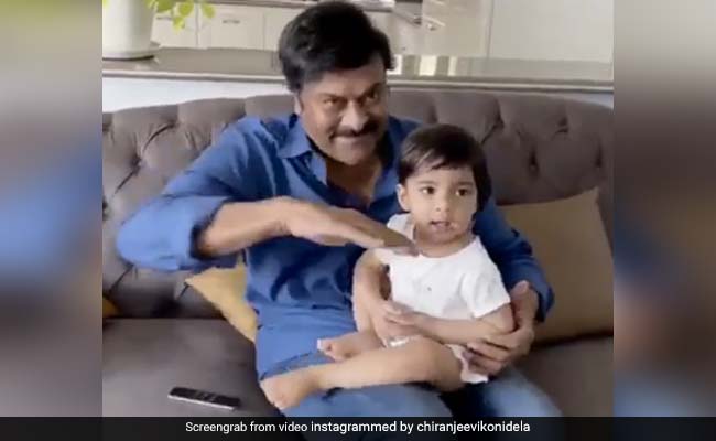 Chiranjeevi Cherishes "Pre-Lockdown Moments" In This Throwback Video With Granddaughter