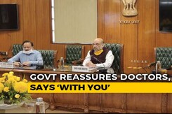 Doctors Withdraw Symbolic Protest Over Attacks After Amit Shah Assurance Doctors Withdraw Symbolic Protest Over Attacks After Amit Shah Assurance