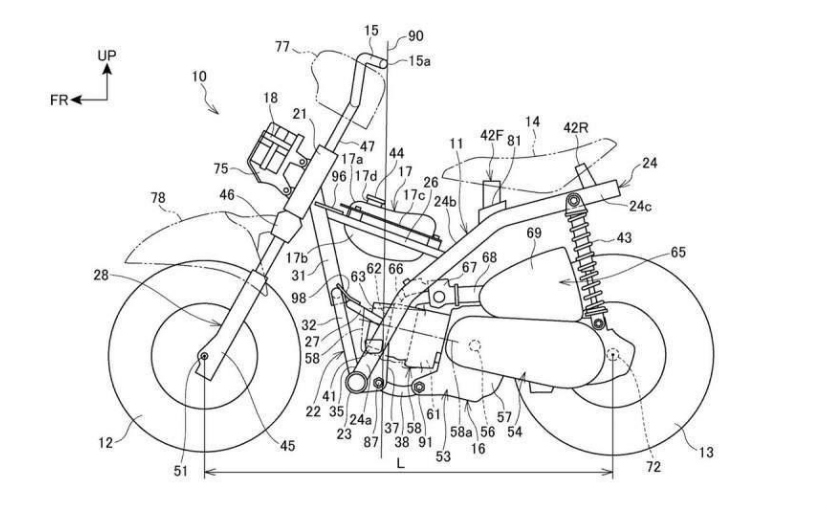 New Mini Honda Monkey Revealed In Latest Patent Drawings