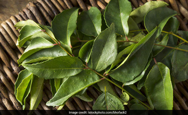 Curry leaves are loaded with vitamin E, calcium and iron