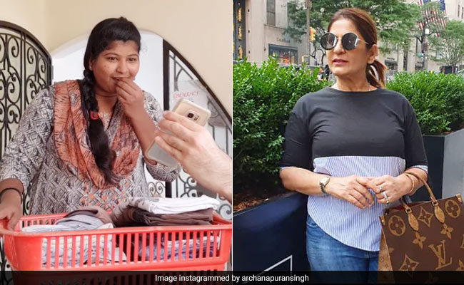 अर्चना पूरन सिंह ने अपनी हाउसमेड को इस तरह बनाया स्टार, Video शेयर कर बोलीं- भाग्यश्री रॉक्स...