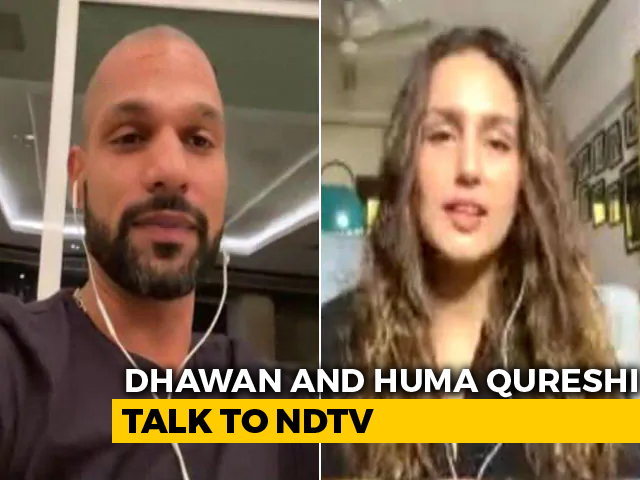 We Are Together In The Fight Against COVID-19: Huma Qureshi And Shikhar Dhawan