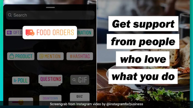 Instagram Launches Food Delivery Sticker To Support Eateries In Covid-19 Crisis