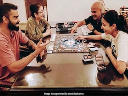 Virat Kohli Playing Monopoly With Anushka Sharma's Parents Is The Fam-Jam For Life Virat Kohli Playing Monopoly With Anushka Sharma's Parents Is The Fam-Jam For Life