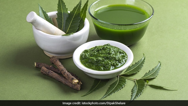 Neem leaves can help you prevent acne and boost overall skin health