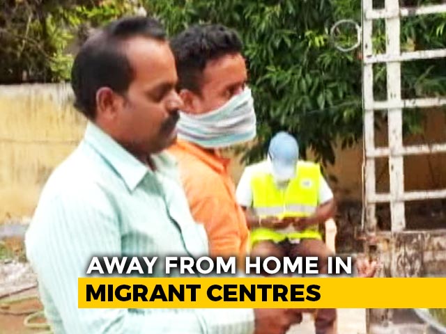 Migrants Stuck In Hyderabad Shelter Home Distributed Food, Sports Items
