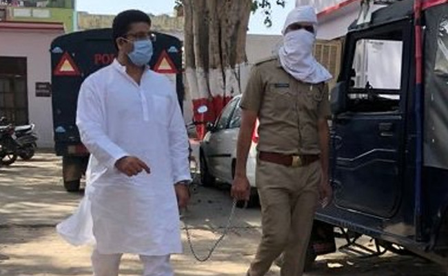 Minor Children Of Arrested UP Congress Leader Approach Top Court