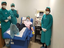 "Only The Pain Of Needle Prick": COVID-19 Plasma Donors Share Experience "Only The Pain Of Needle Prick": COVID-19 Plasma Donors Share Experience