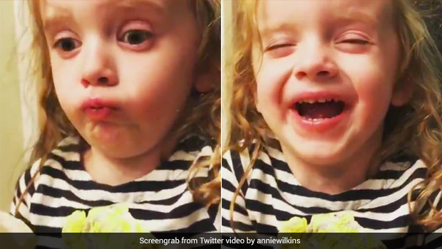 Video Of Girl Pretending To Like Her Mom's Cooking Gets Laughs And Love On The Internet