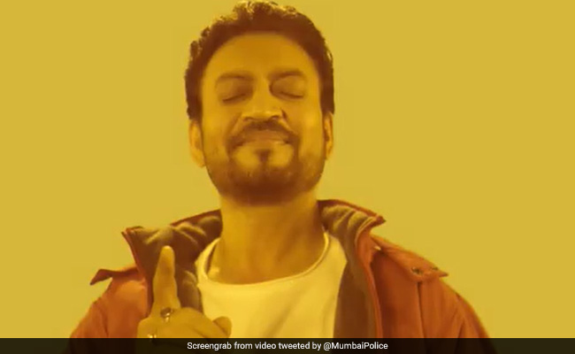 Mumbai Police's Tribute To Irrfan Khan Uses His Iconic Meme