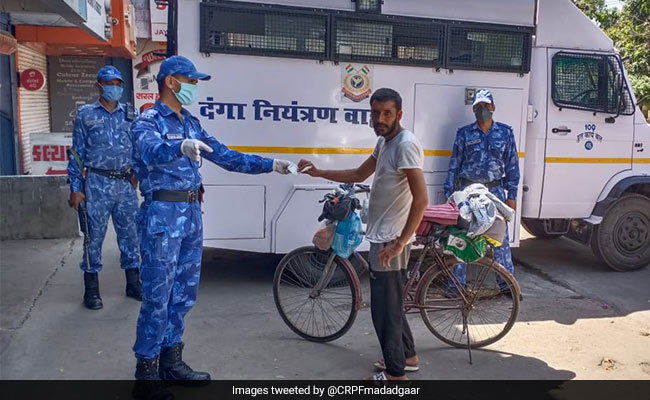 Man Sets Out On 2100-Km Cycle Journey To Meet Ailing Father, CRPF Helps