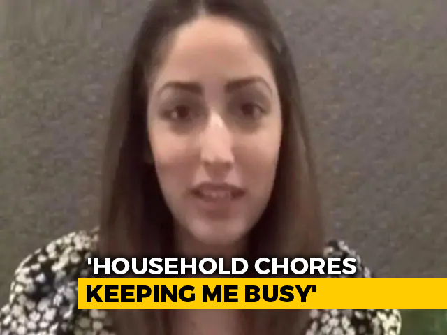 Yami Gautam Is Keeping Herself Busy With Household Chores Amid Lockdown