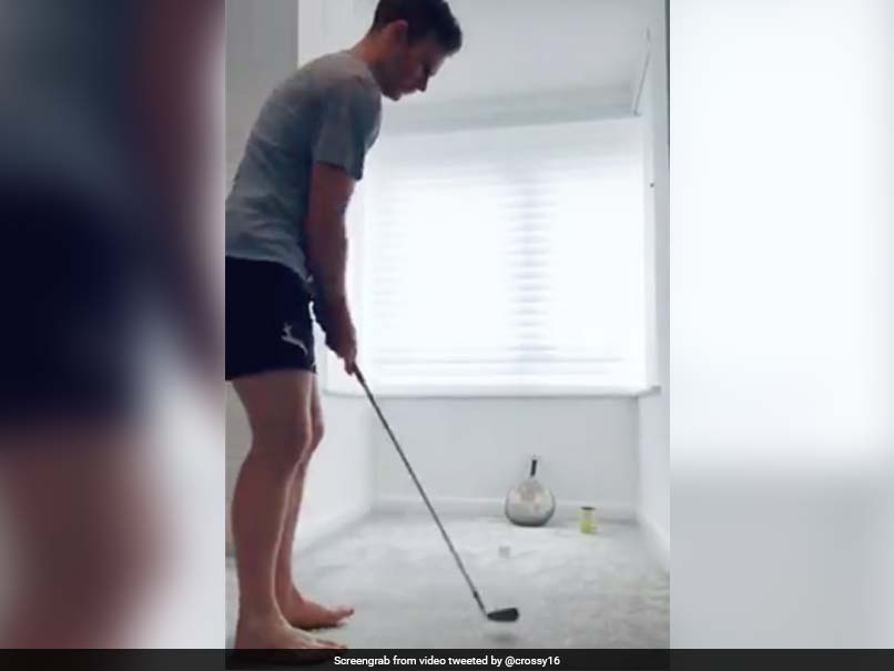 Watch: Scottish Cricketer Blows Fans Away With "Unreal" Golf Trick Shot