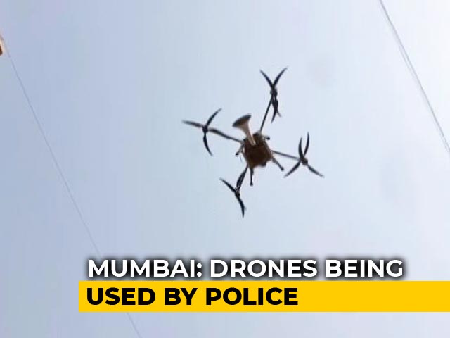 Drones Give Mumbai Police A Boost In Fight Against COVID-19