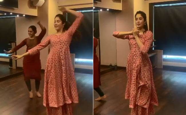 जाह्नवी कपूर का क्लासिकल डांस Video हुआ वायरल, 'उमराव जान' के गाने पर दिखाया जबरदस्त अंदाज...