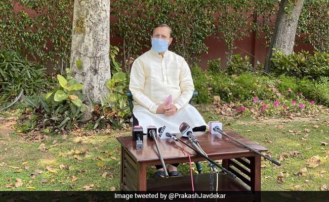 Rahul Gandhi, Take Tuitions From P Chidambaram: Prakash Javadekar