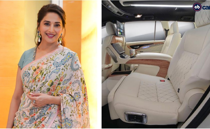 Actor Madhuri Dixit Nene Brings Home A Custom Toyota Innova Crysta By DC Design
