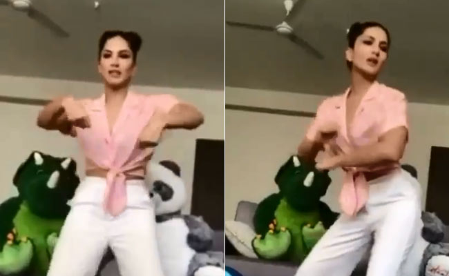 सनी लियोन ने लॉकडाउन में सिखाए अपने सिग्नेचर डांस मूव्स, Video में रोटी बेलती और जलेबी बनाती आईं नजर...