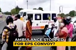 Ambulance Stopped For Tamil Nadu Chief Minister's Convoy? Cops Say No Ambulance Stopped For Tamil Nadu Chief Minister's Convoy? Cops Say No