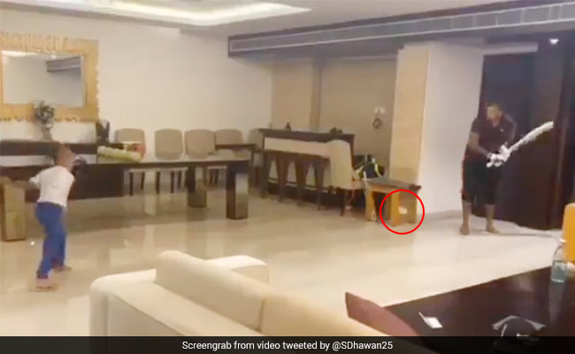 शिखर धवन को शतक के लिए चाहिए था एक रन, बेटे ने ऐसे किया 99 रन पर आउट... देखें मैच का पूरा Video