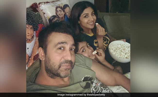 Shilpa Shetty's Friday Night Done Right With Husband Raj Kundra And Son Viaan. See Pic
