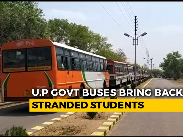 Buses With Students From Rajasthan Return To UP, Evacuees To Be Screened