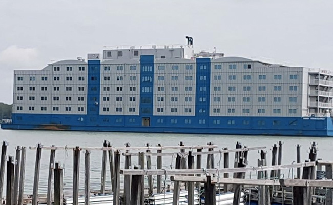 Singapore "Floating Hotels" To House Hundreds Of Workers As Coronavirus Spreads