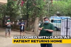 Mumbai Man Who Recovered From COVID-19 Welcomed With Claps Mumbai Man Who Recovered From COVID-19 Welcomed With Claps