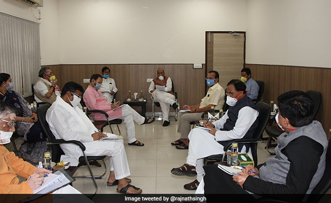 Rajnath Singh Chairs COVID Meet As Centre Preps For Lockdown Relaxations