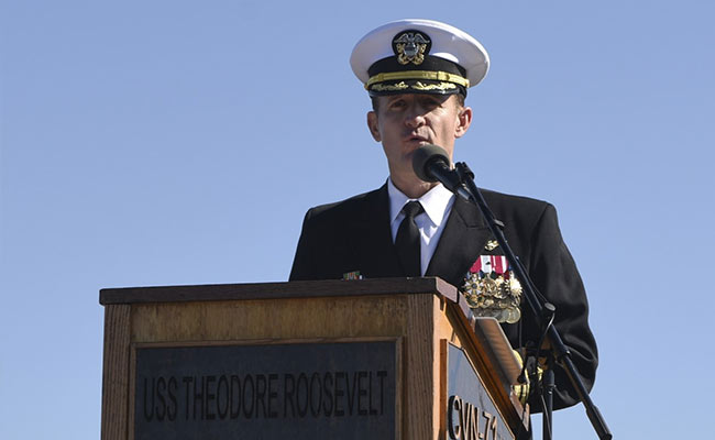 US Navy Removes Captain Of Aircraft Carrier Who Raised Alarm
